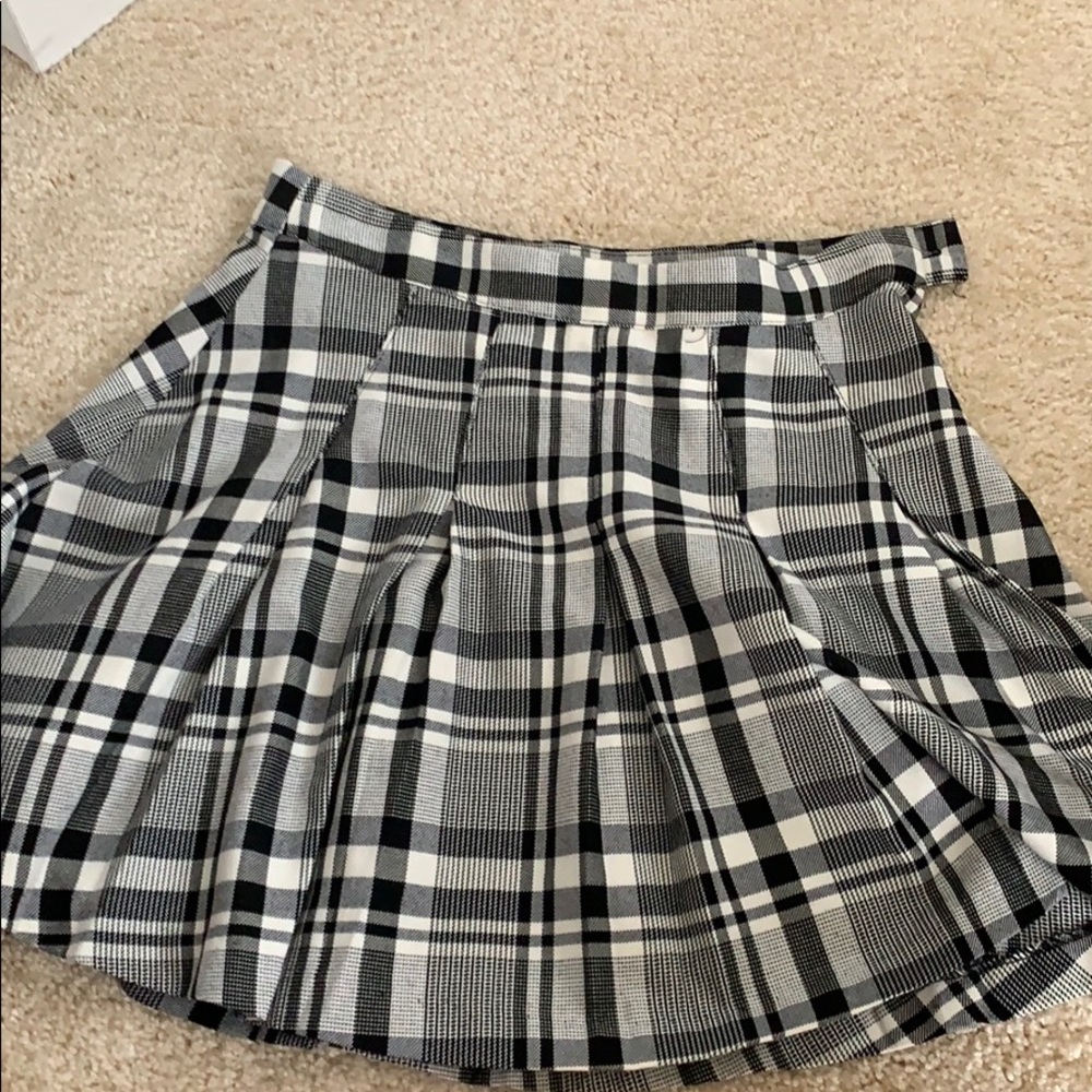 HM Plaid Tennis Skirt